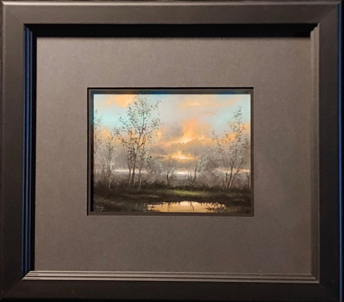 Click to view detail for Apricot Light 5.5 x 7 $625